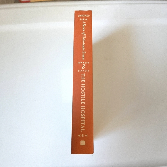 A Series of Unfortunate Events: The Hostile Hospital Hardcover Book #8 - Picture 2 of 5